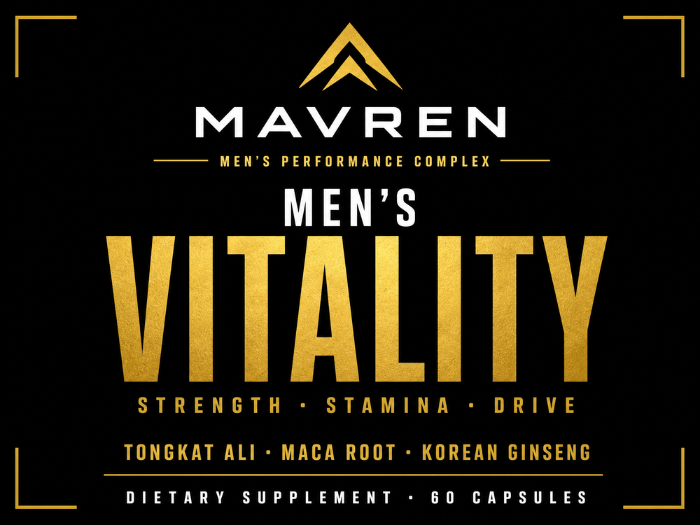 Mavren Men's Vitality — Men's Performance Complex front panel